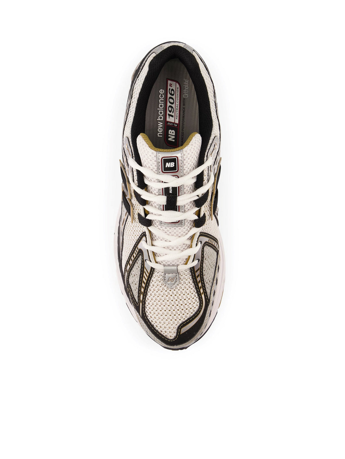 2026 New Arrival Sneakers Retr Running 1906R da Donna Bianco/Nero/Oro