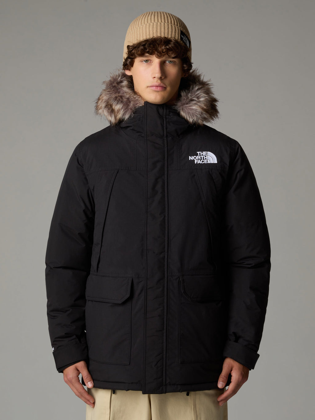 2026 New Arrival Parka McMurdo con Cappuccio Rimovibile Nero