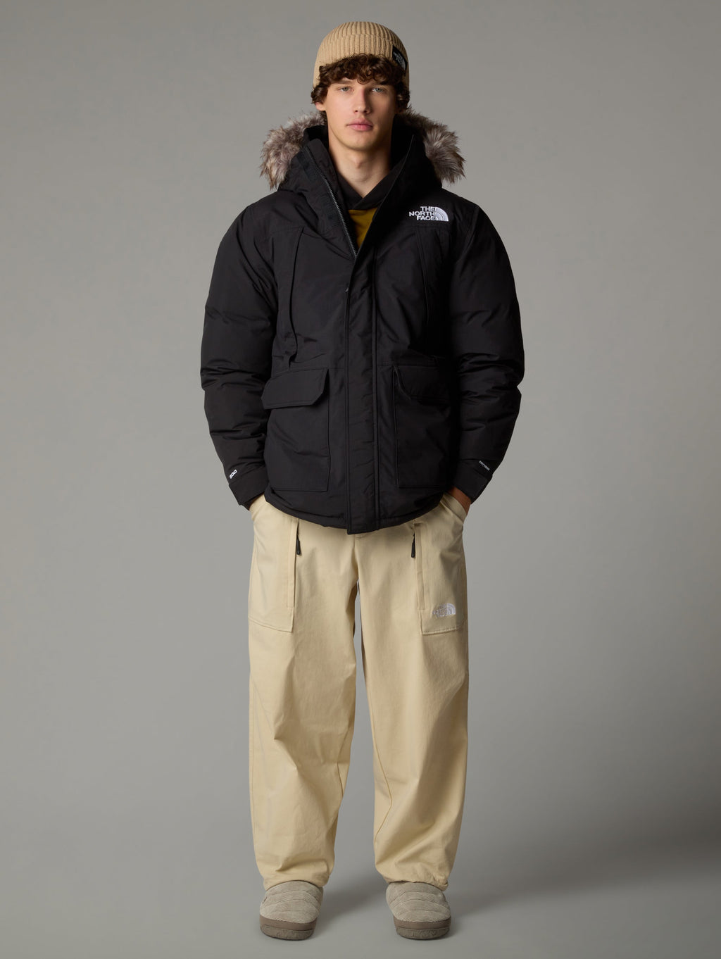 2026 New Arrival Parka McMurdo con Cappuccio Rimovibile Nero