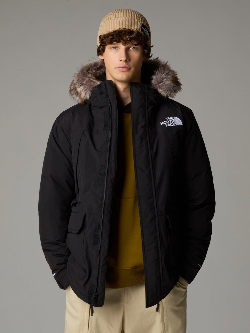 2026 New Arrival Parka McMurdo con Cappuccio Rimovibile Nero