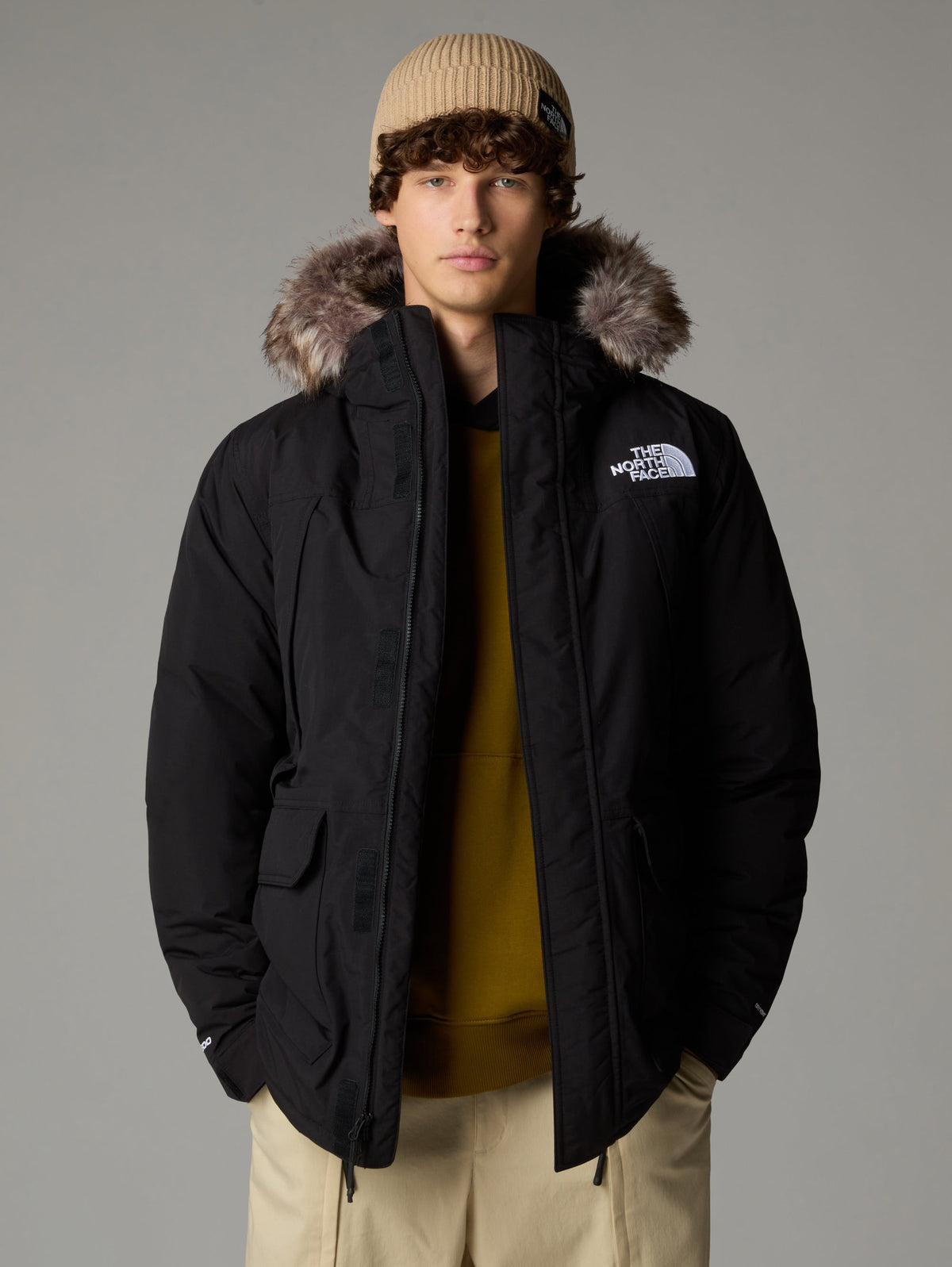 2026 New Arrival Parka McMurdo con Cappuccio Rimovibile Nero