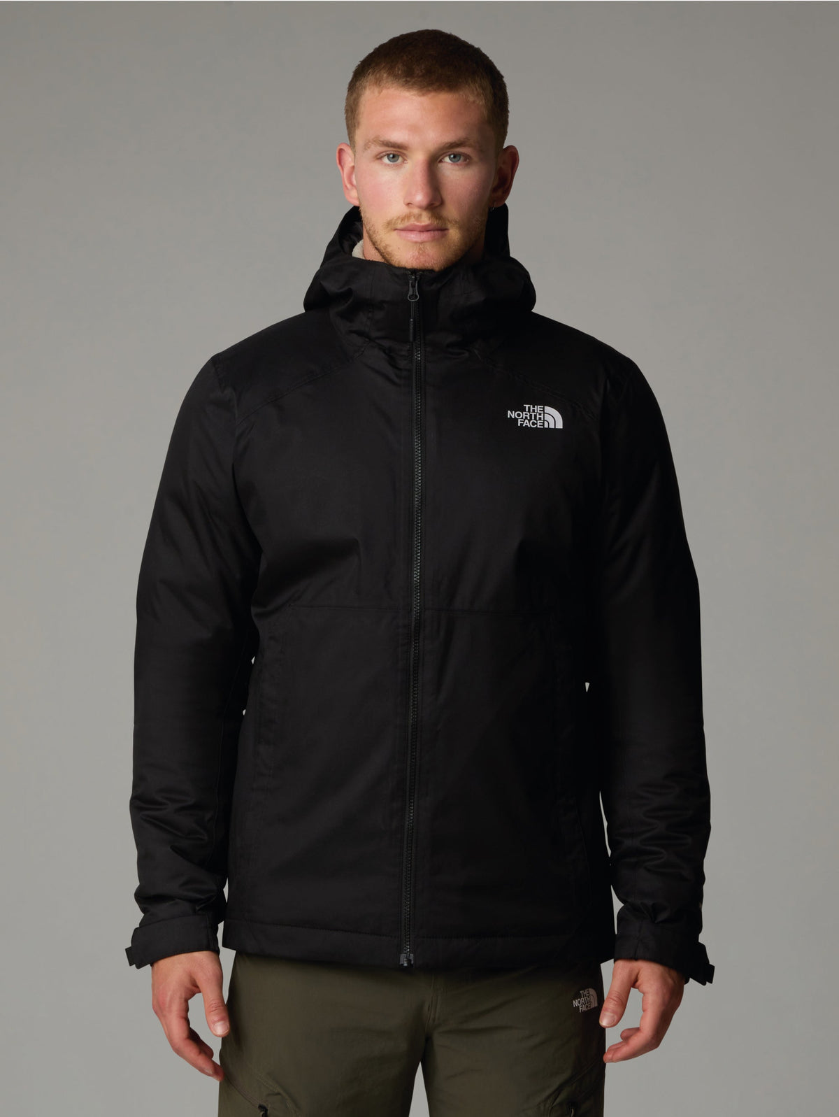 Giacca con Cappuccio Impermeabile Millerton Nero