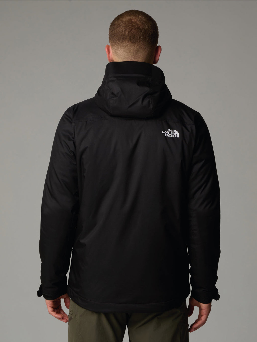 Giacca con Cappuccio Impermeabile Millerton Nero