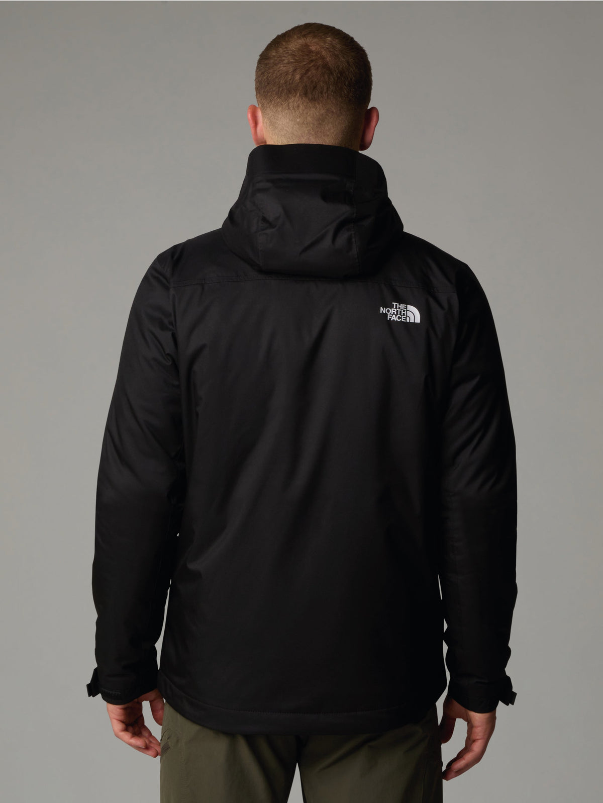 Giacca con Cappuccio Impermeabile Millerton Nero