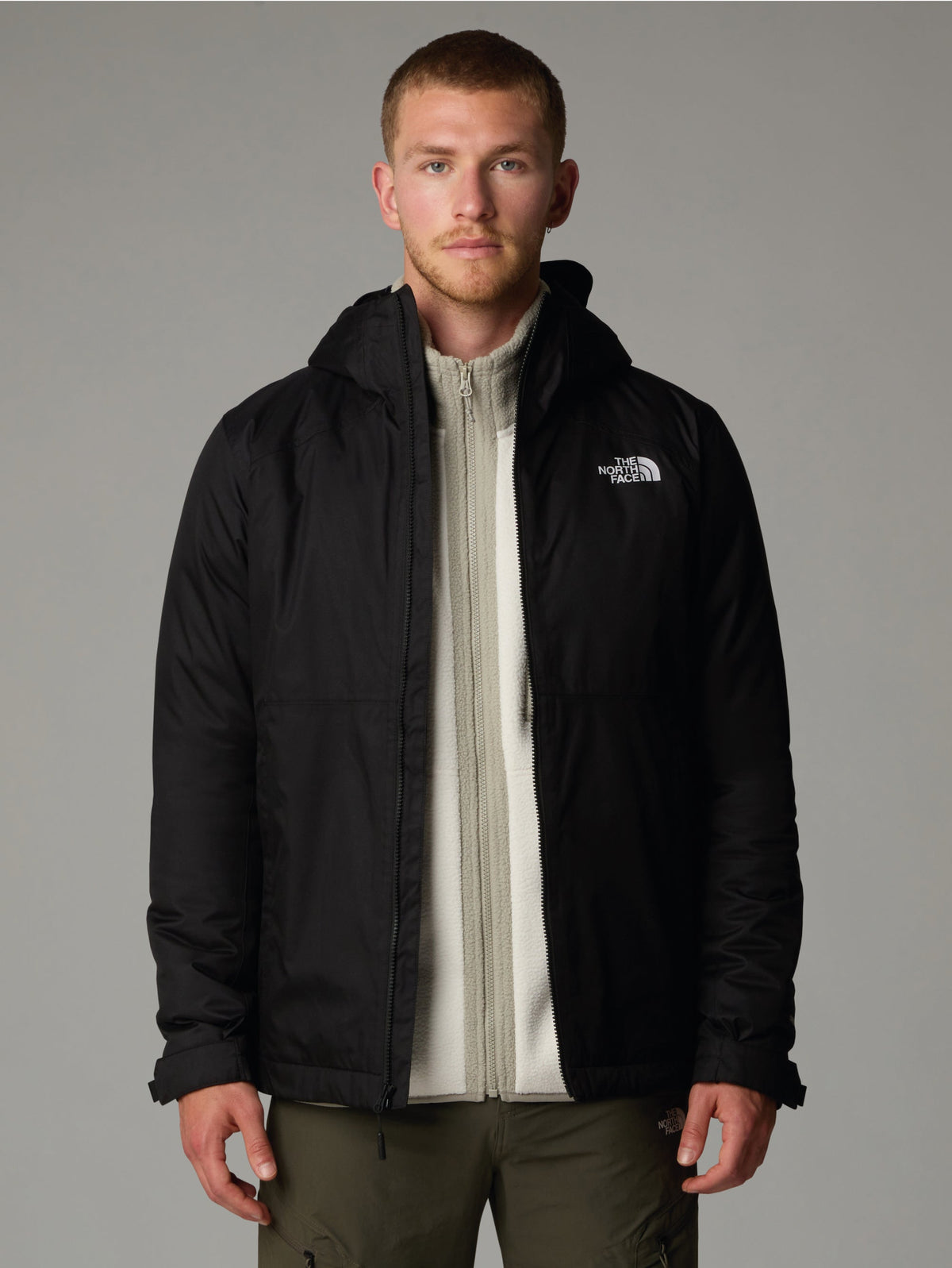 Giacca con Cappuccio Impermeabile Millerton Nero