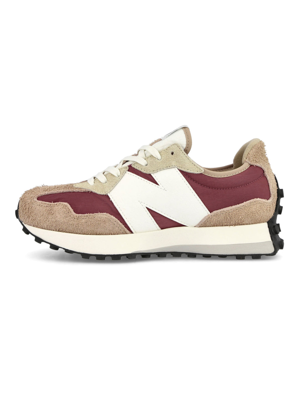 2026 New Arrival Sneakers retr in pelle 327 Marrone Legno