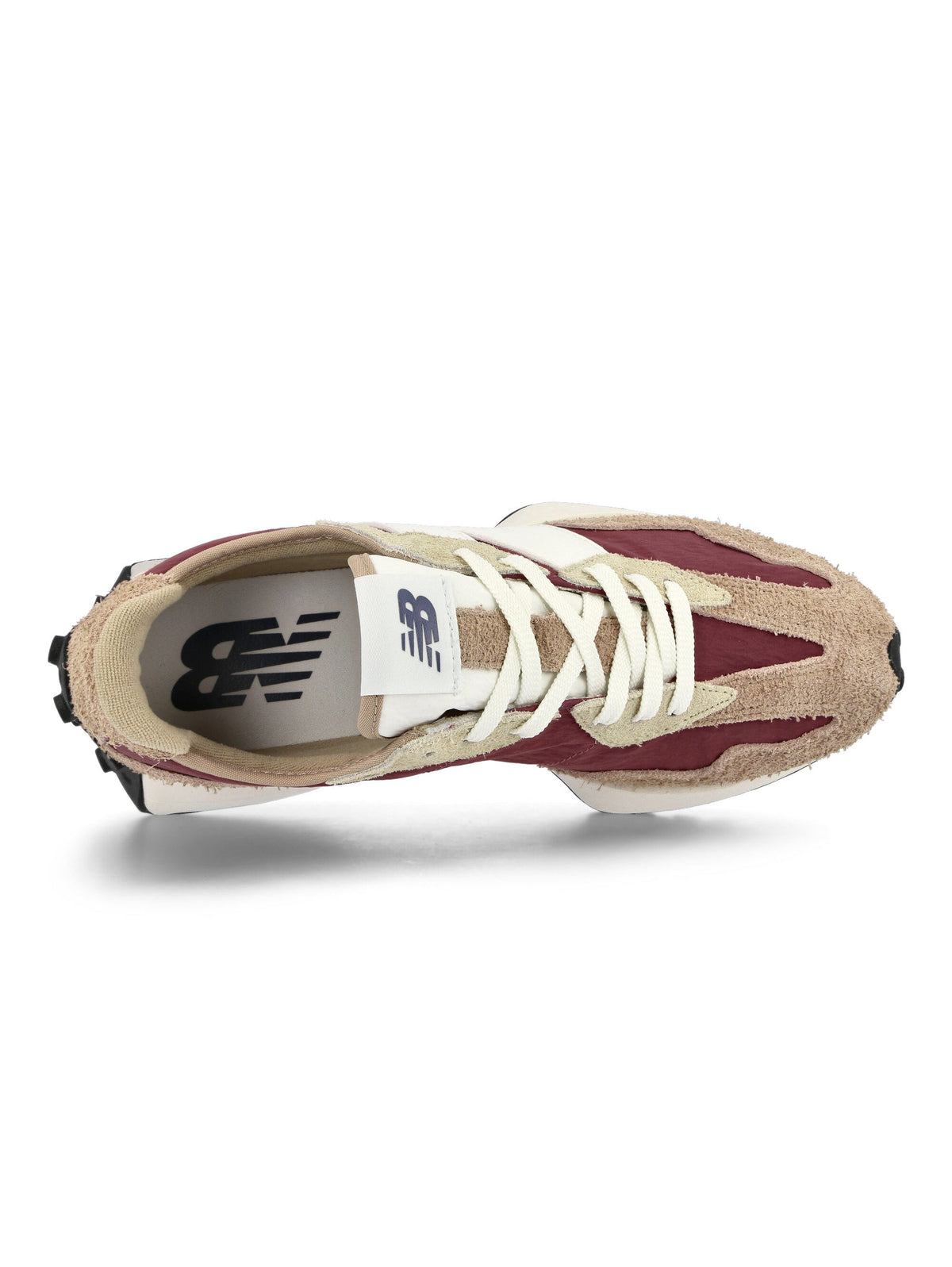 2026 New Arrival Sneakers retr in pelle 327 Marrone Legno