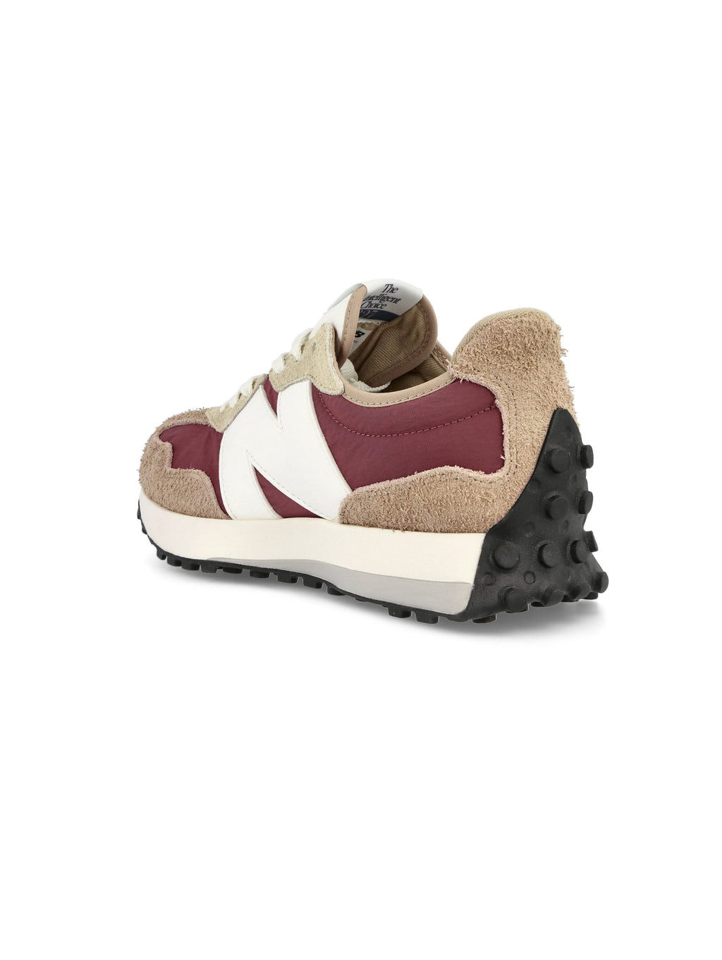 2026 New Arrival Sneakers retr in pelle 327 Marrone Legno