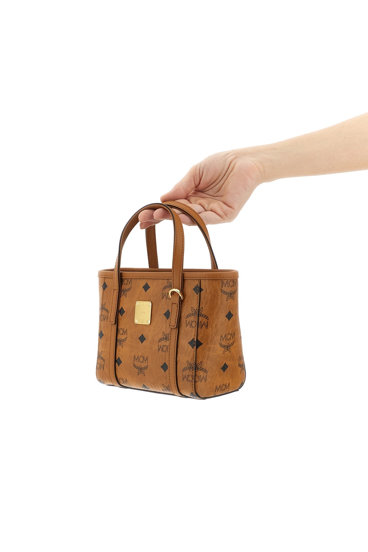 2026 New Arrival x-mini toni shopping bag in visetos monogram canvas and tassel detail