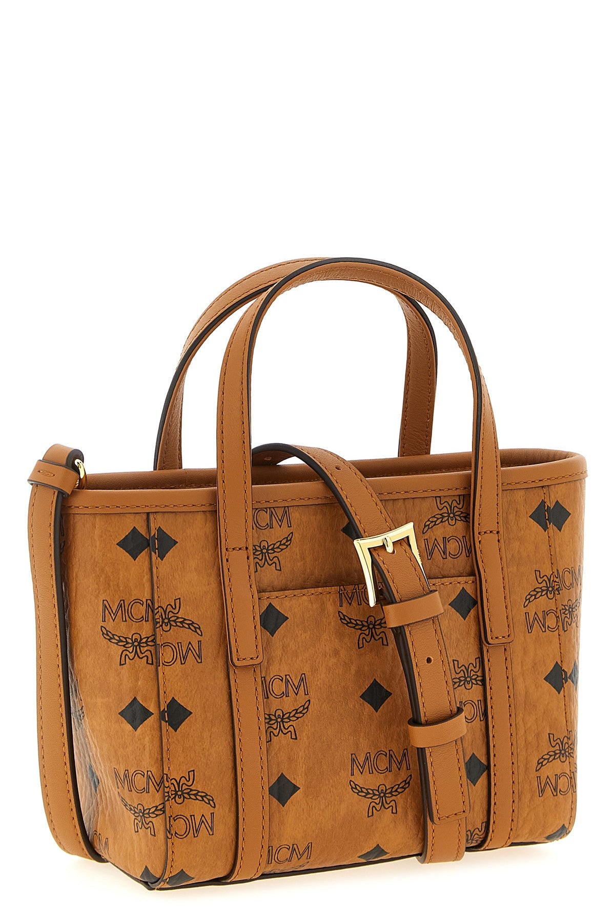 2026 New Arrival x-mini toni shopping bag in visetos monogram canvas and tassel detail