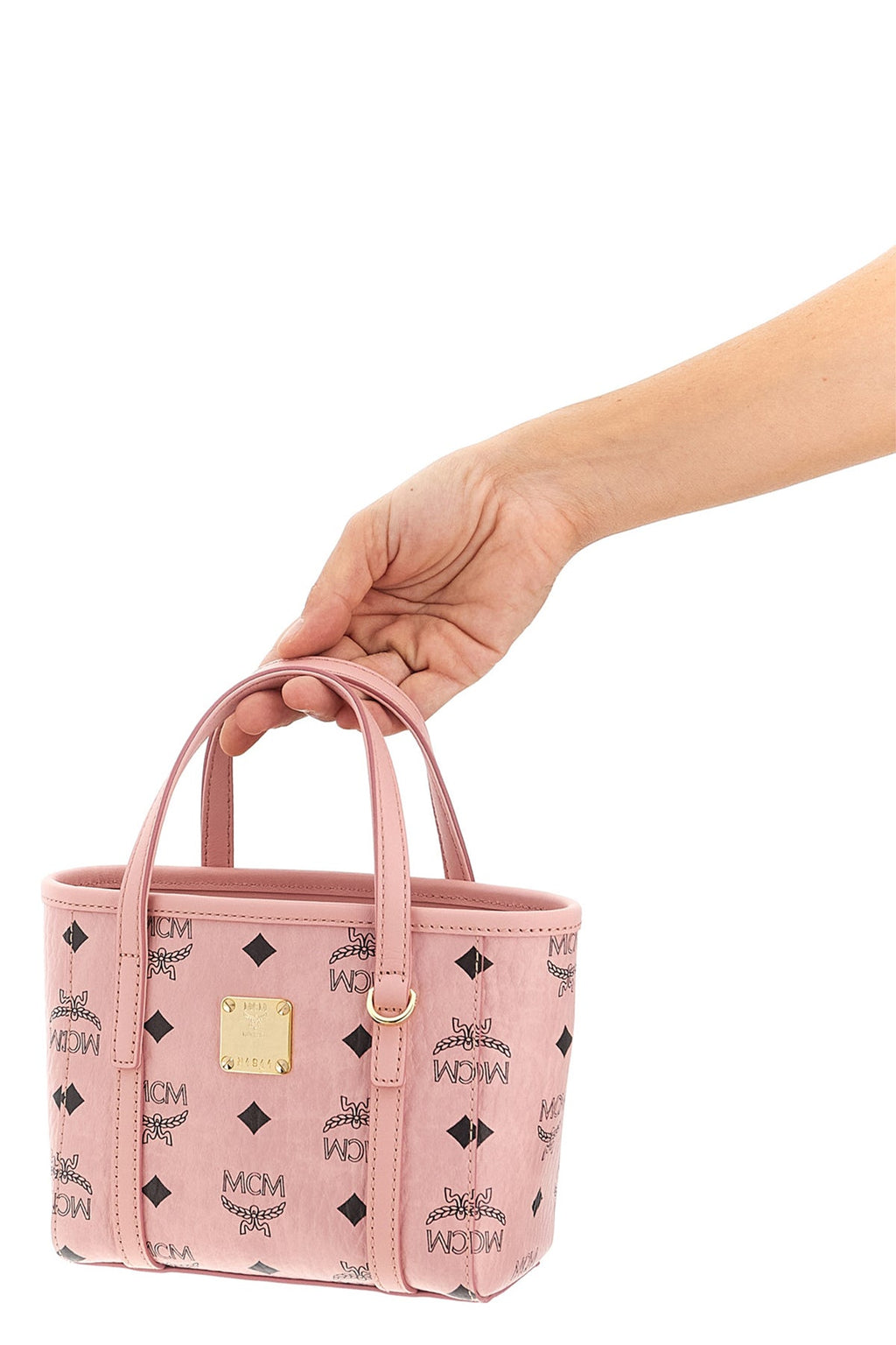 2026 New Arrival x-mini toni shopping bag in visetos monogram canvas and tassel detail