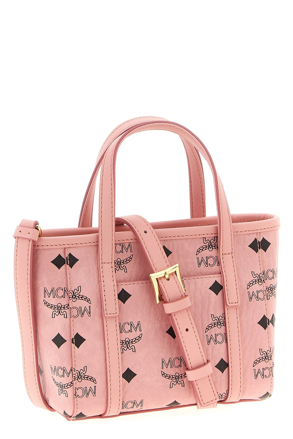 2026 New Arrival x-mini toni shopping bag in visetos monogram canvas and tassel detail