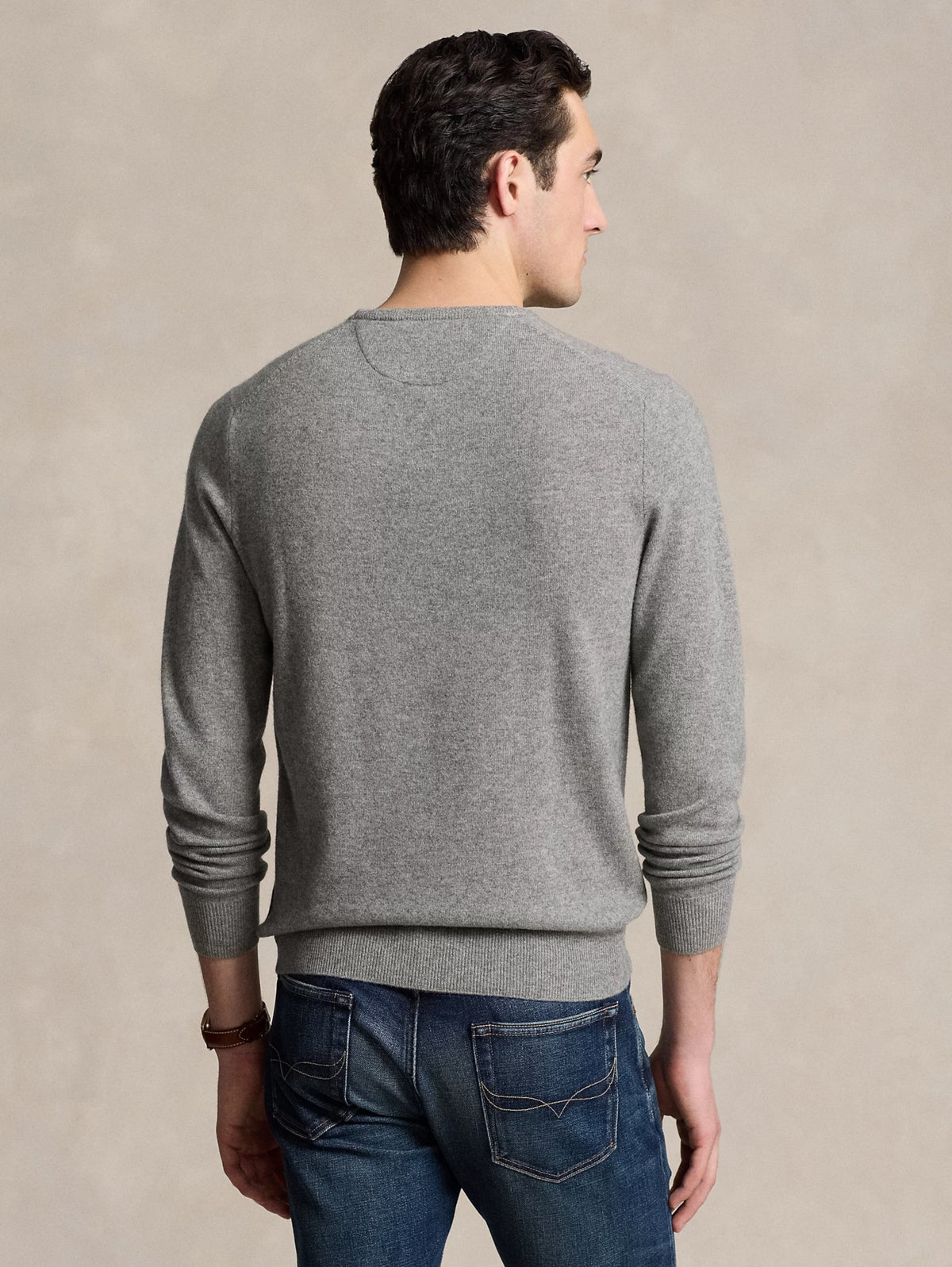 2026 New Arrival Maglia Girocollo in Lana Grigio