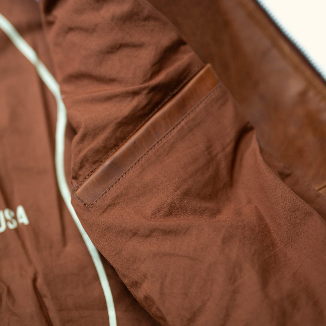 2026 New Arrival Legacy Leather Jacket | Whiskey Brown
