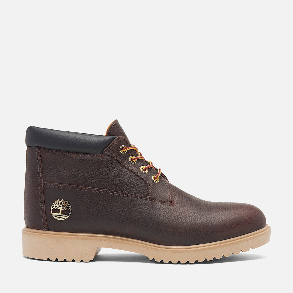 Top Seller Timberland 1973 NEWMAN LACE  WATERPROOF CHUKKA MD Men’s - DK BROWN FULL GRAIN