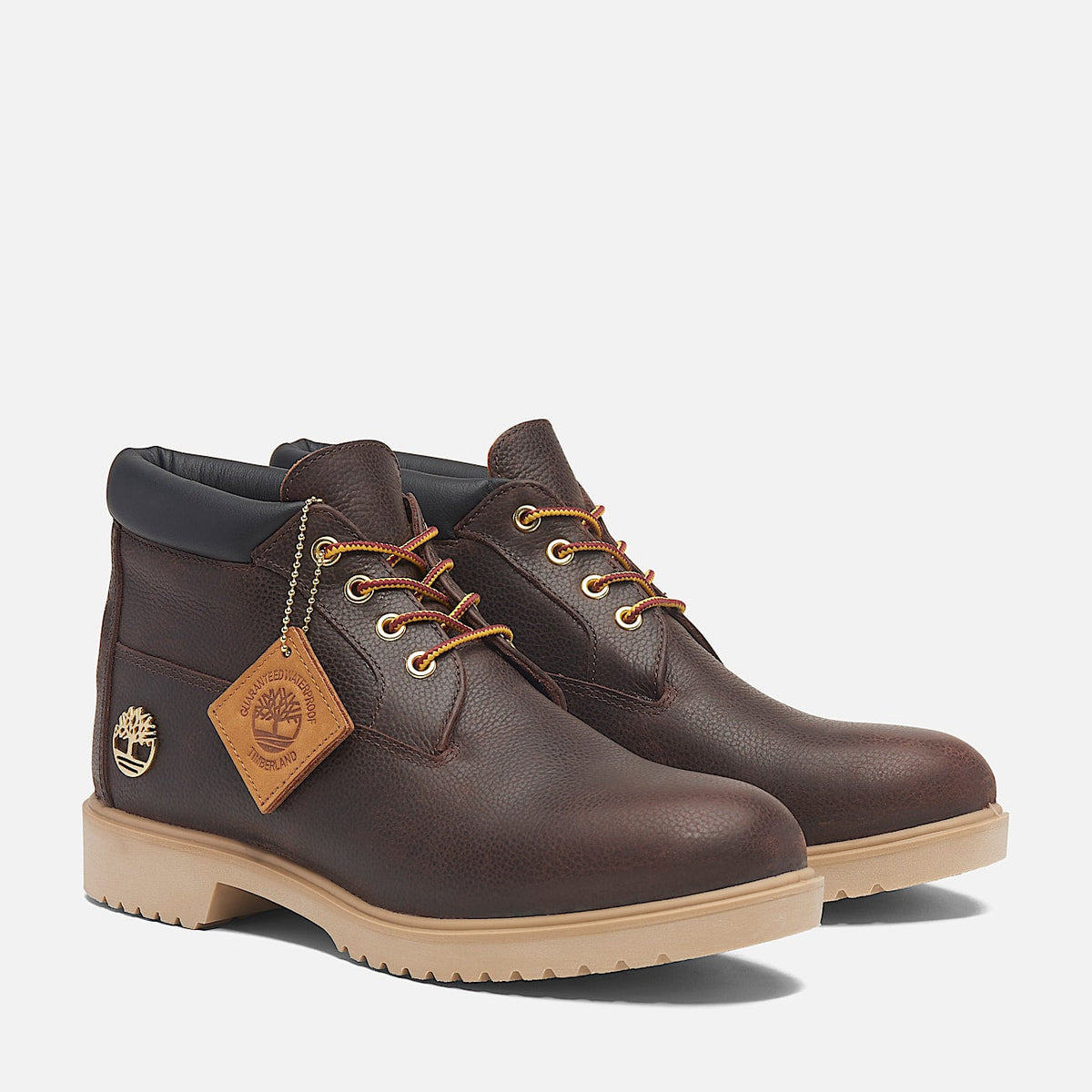 Top Seller Timberland 1973 NEWMAN LACE  WATERPROOF CHUKKA MD Men’s - DK BROWN FULL GRAIN