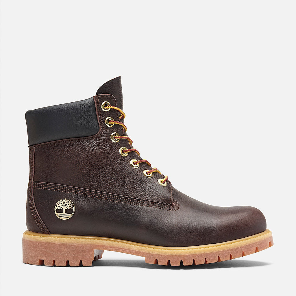 Top Seller Timberland PREMIUM 6 IN LACE WP LEATHER BOOT Men’s -DARK BROWN FULL GRAIN