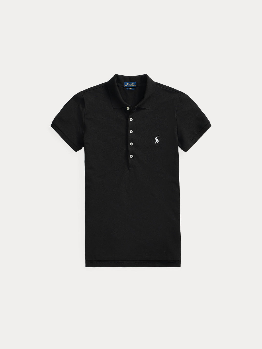 2026 New Arrival Polo Manica Corta Slim Fit Nero