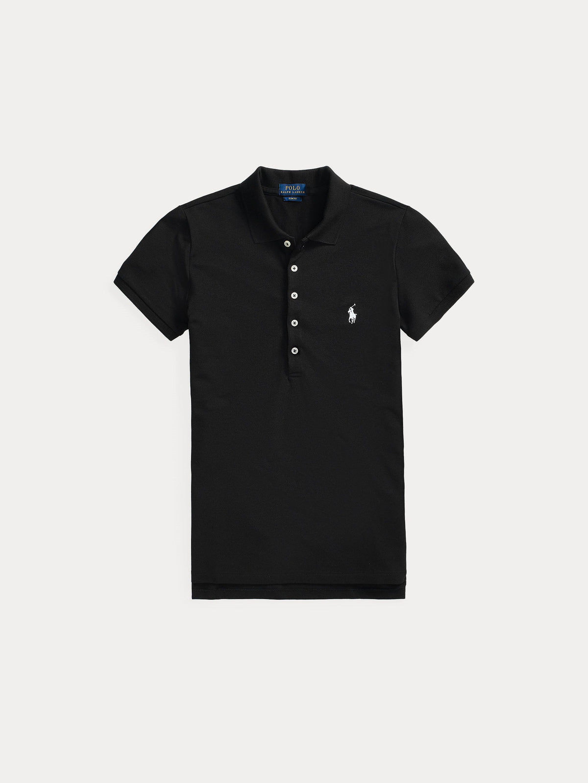 2026 New Arrival Polo Manica Corta Slim Fit Nero