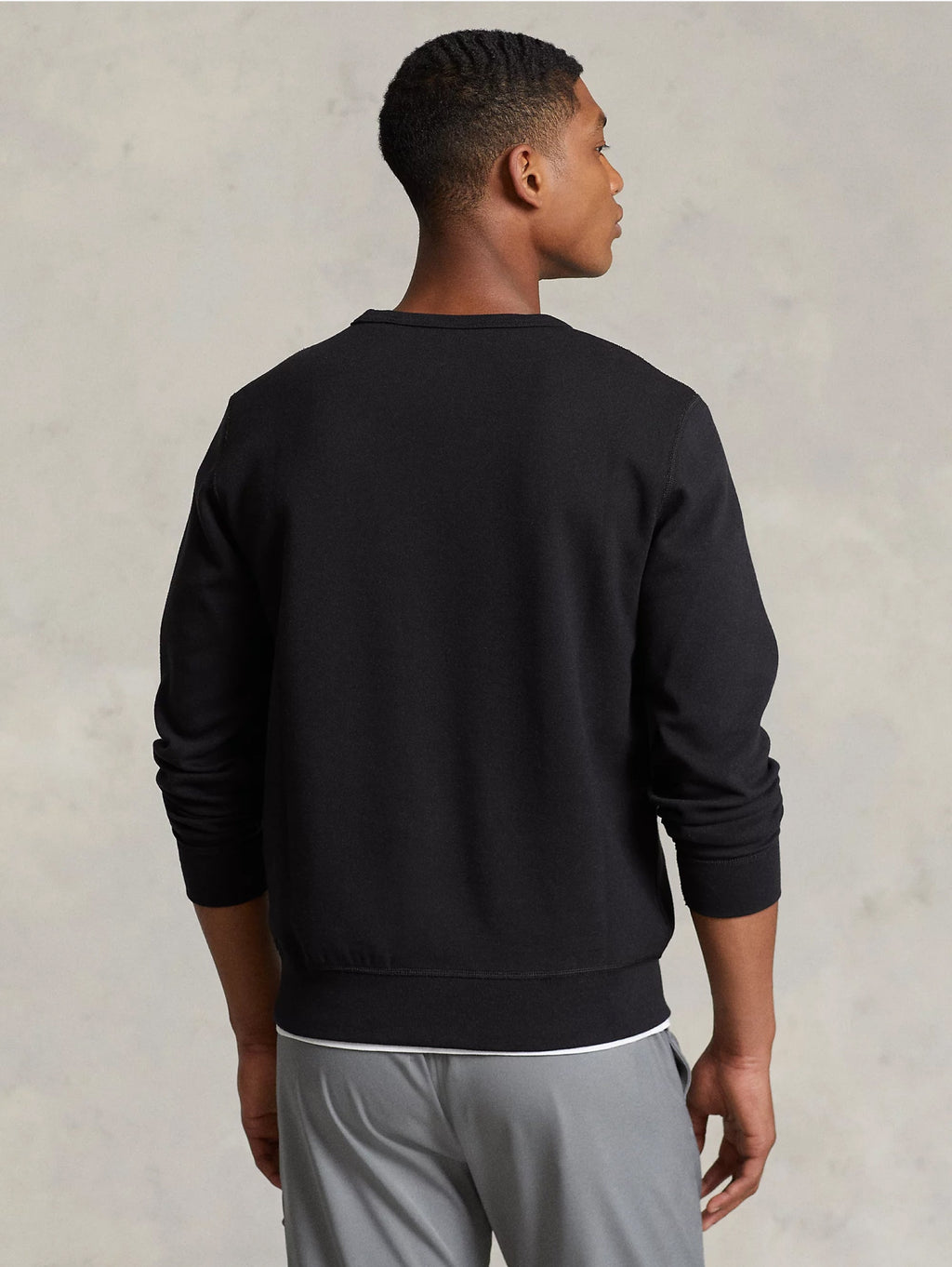 2026 New Arrival Felpa in Maglia Doppia Nero