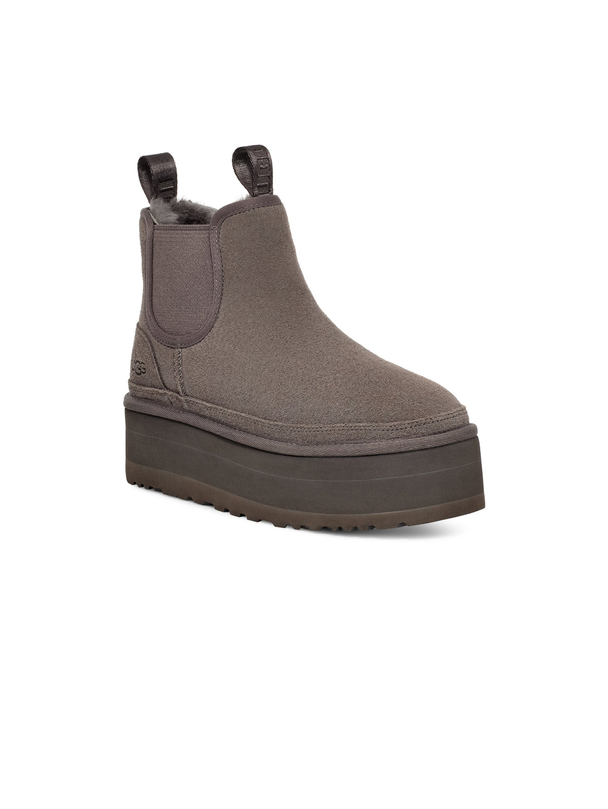 2026 New Arrival Stivaletti Chelsea con Platform Grigio