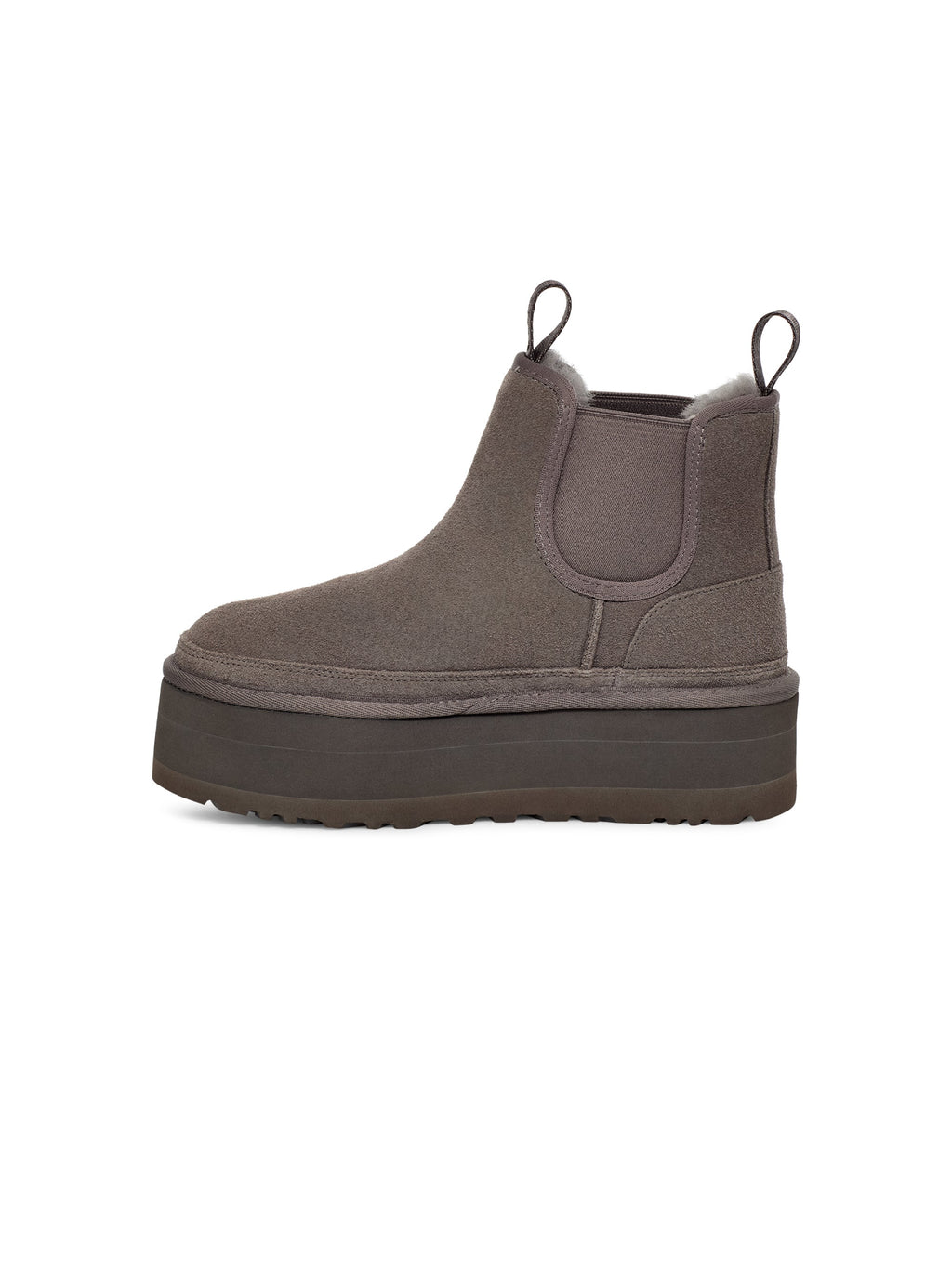 2026 New Arrival Stivaletti Chelsea con Platform Grigio