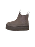 2026 New Arrival Stivaletti Chelsea con Platform Grigio