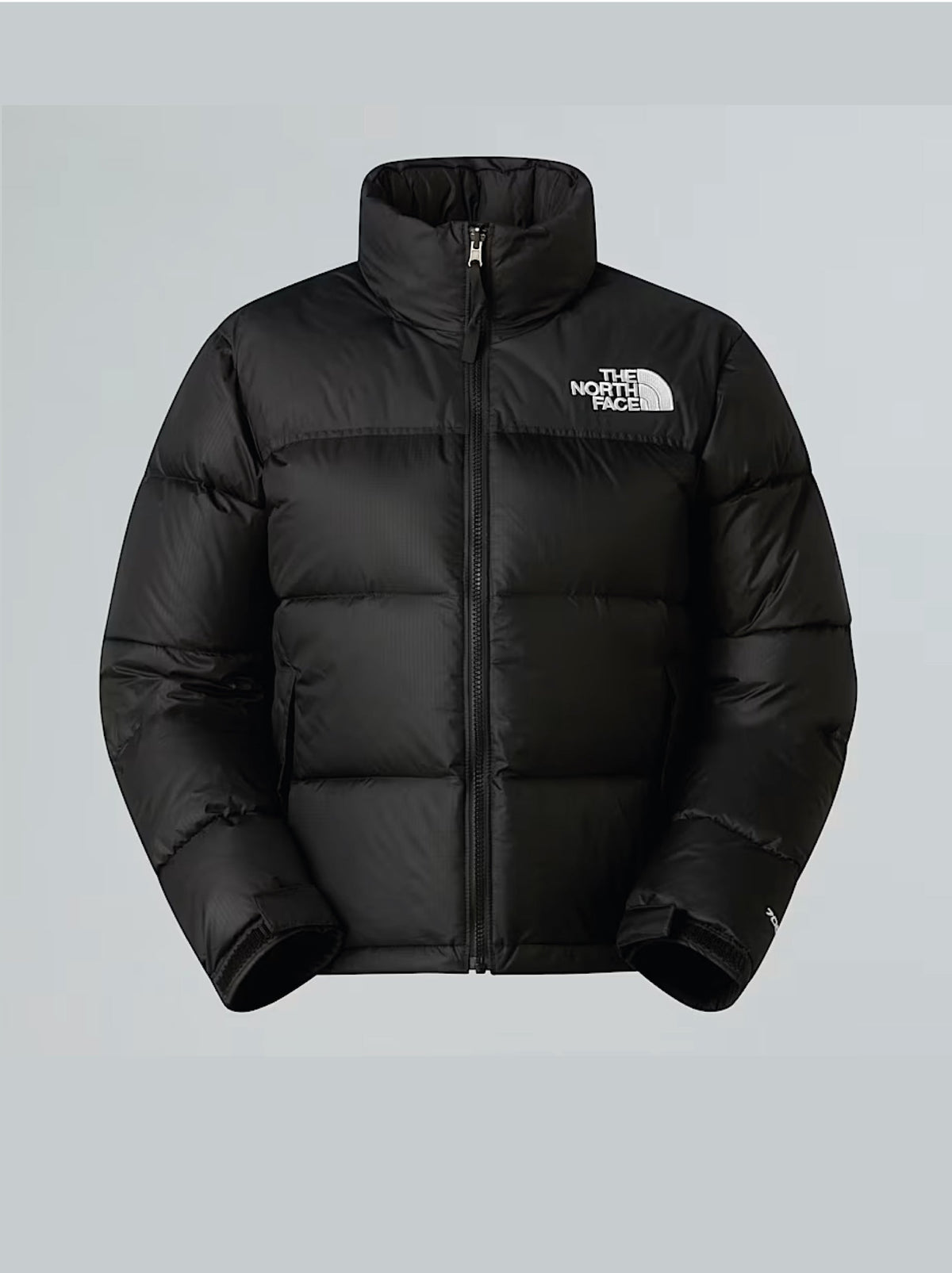 Giacca Retro Nuptse Squadrato da Donna Nero