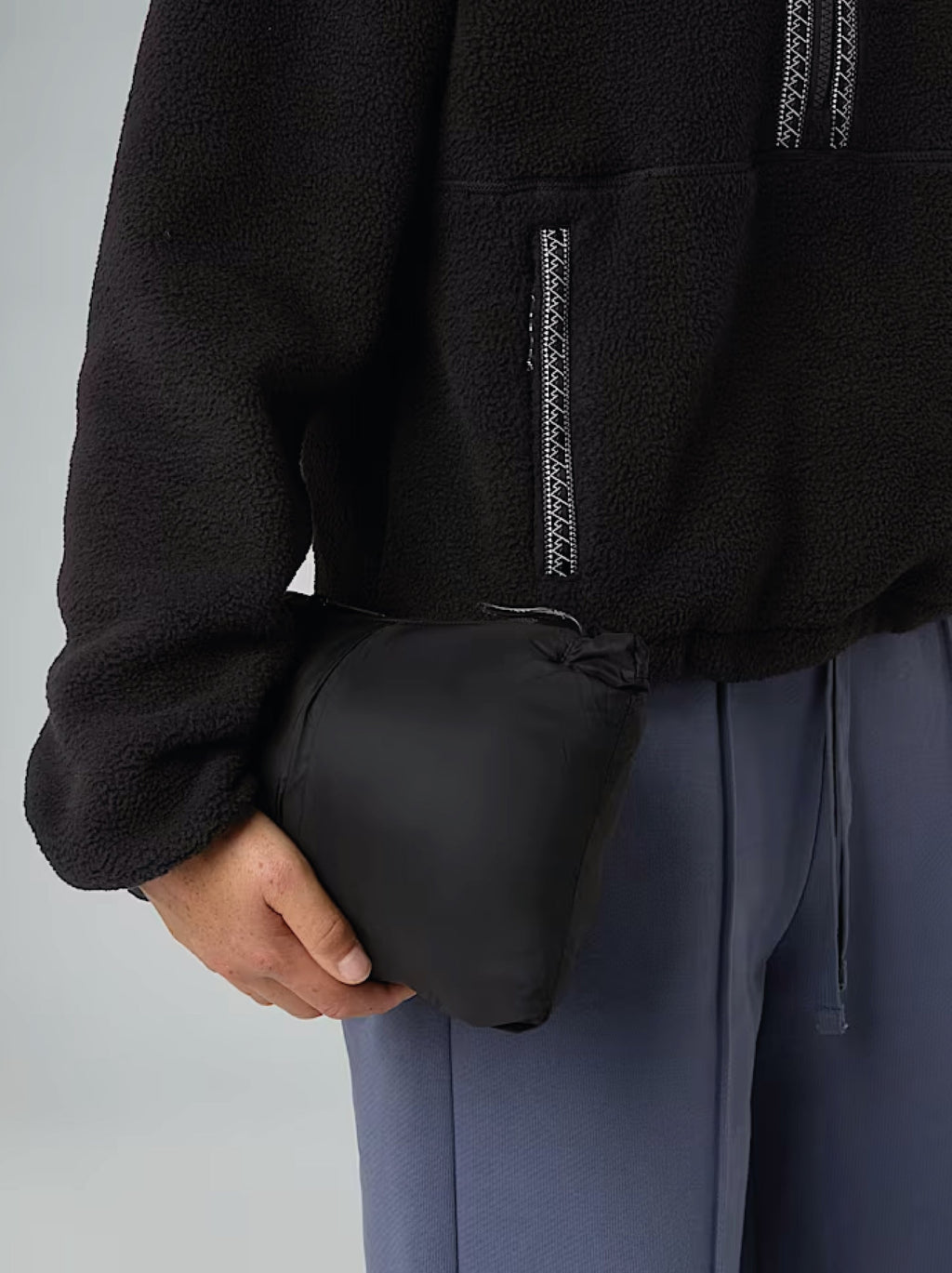 Giacca Retro Nuptse Squadrato da Donna Nero