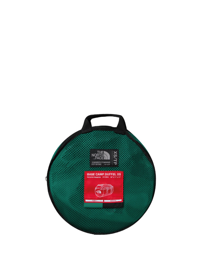 Borsone in Nylon Laminato XS Verde/Nero