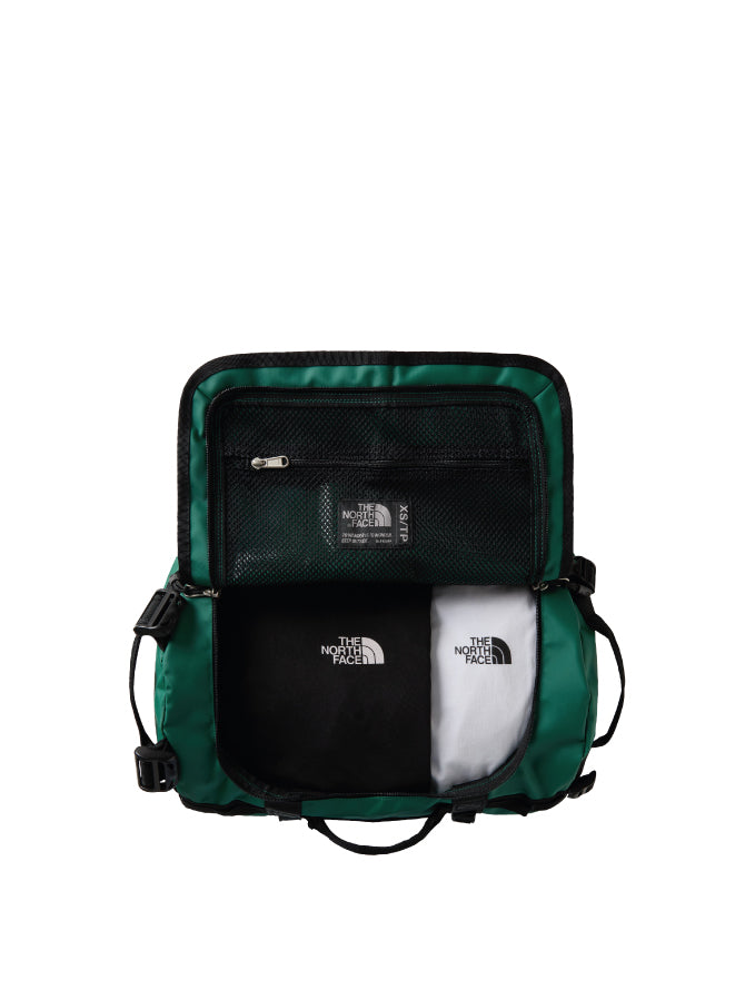 Borsone in Nylon Laminato XS Verde/Nero