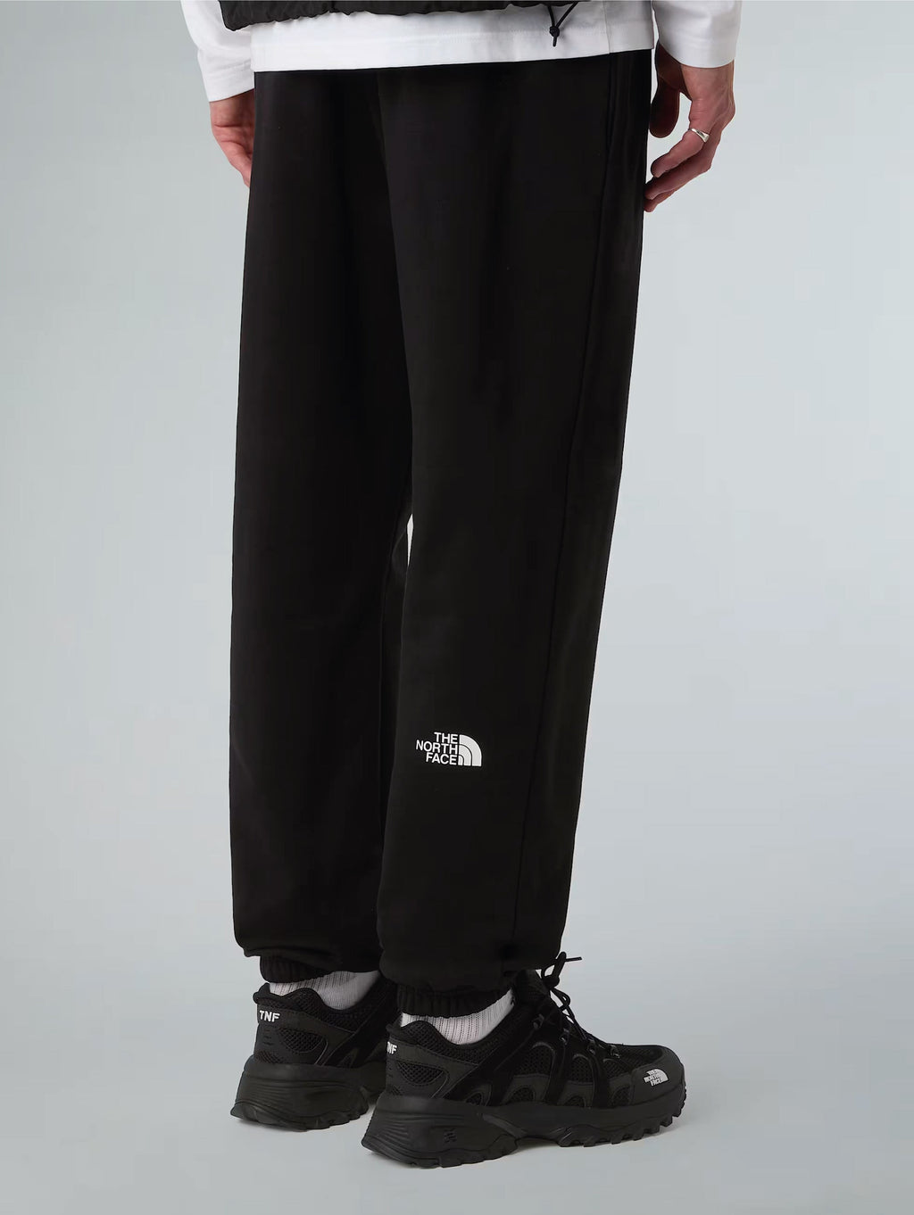 Joggers in Cotone Simple Dome Regular Nero