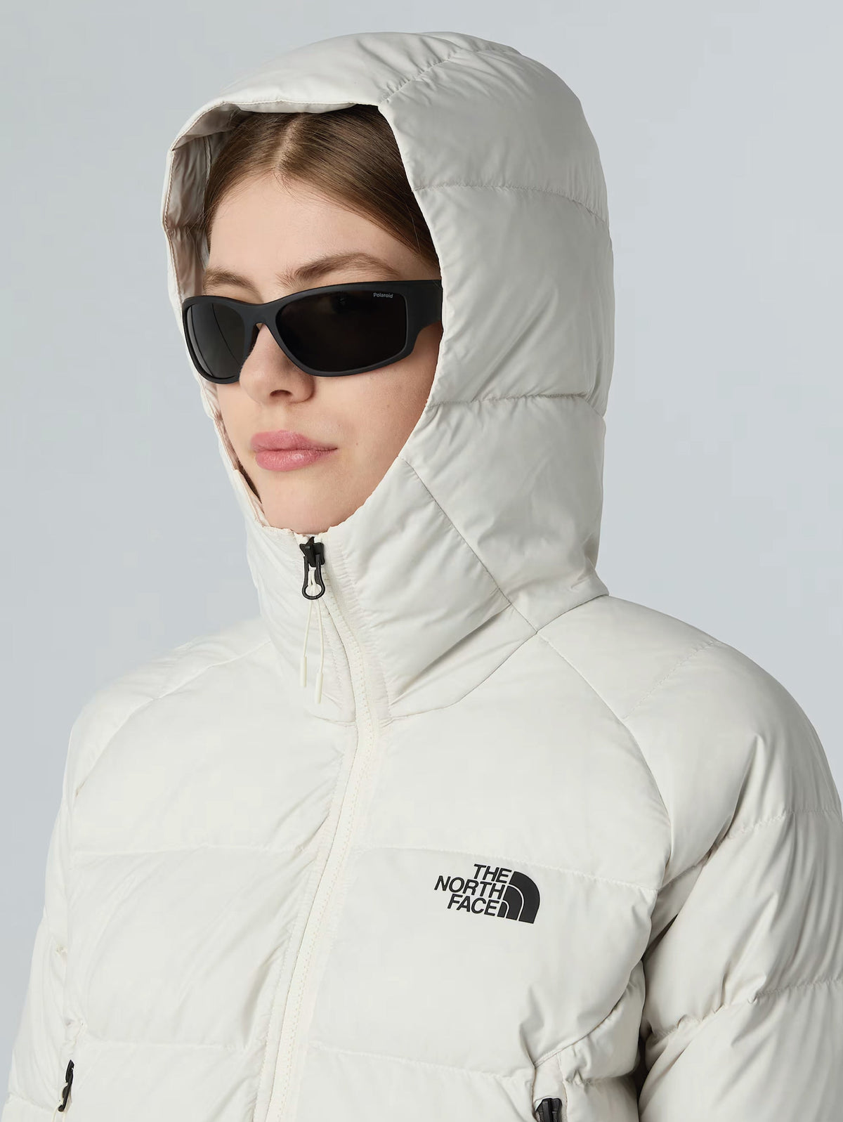 Giacca in Piumino con Cappuccio Hyalite Bianco