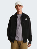 Felpa con Cappuccio e Zip Simple Dome Nero