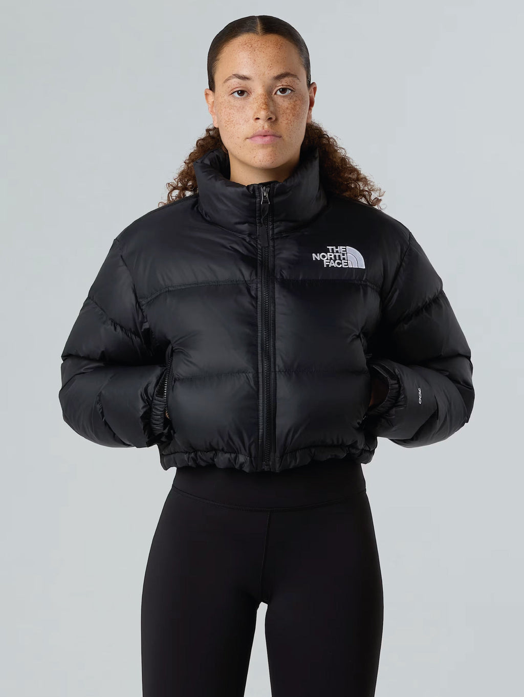 Piumino Corto Nuptse Short Nero