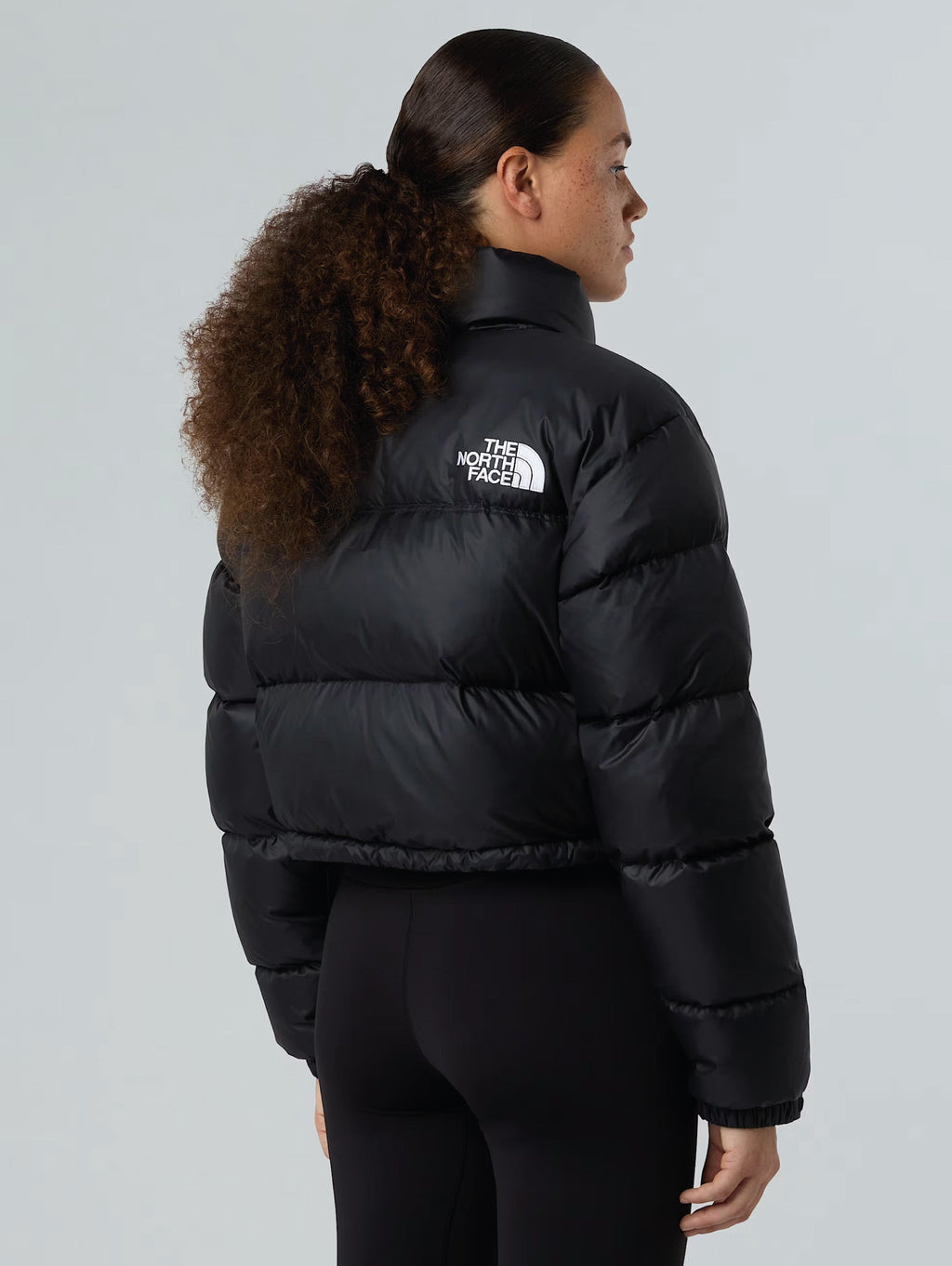 Piumino Corto Nuptse Short Nero