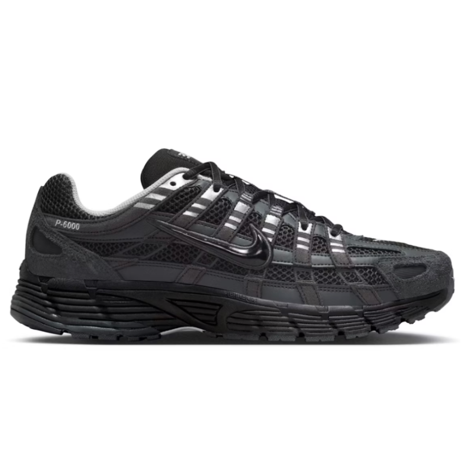 Nike P-6000 'Suede Anthracite Metallic Silver'