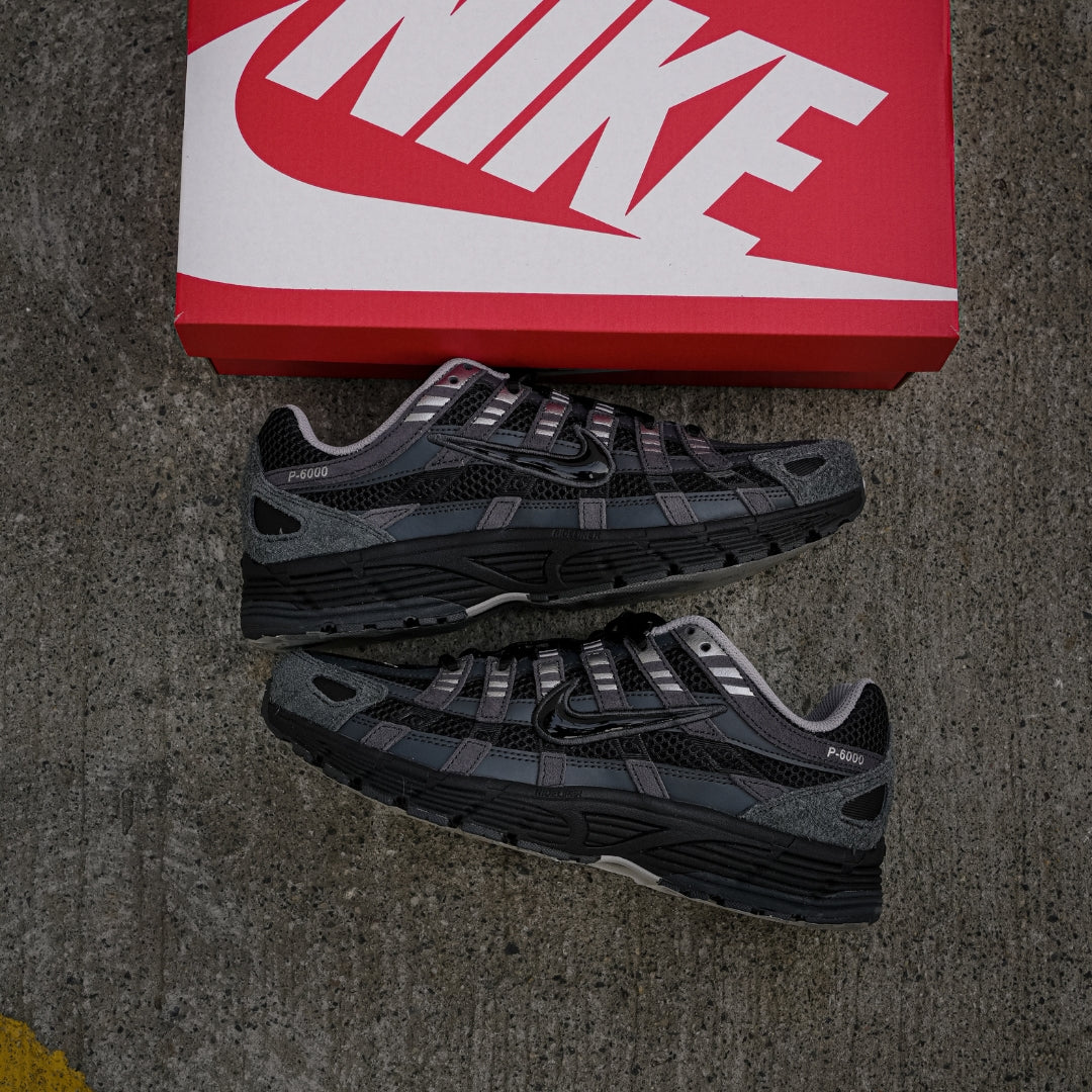 Nike P-6000 'Suede Anthracite Metallic Silver'
