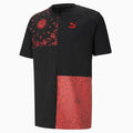 Top Seller PUMA OB PATCHWORK T-SHIRT-BLACK/RED