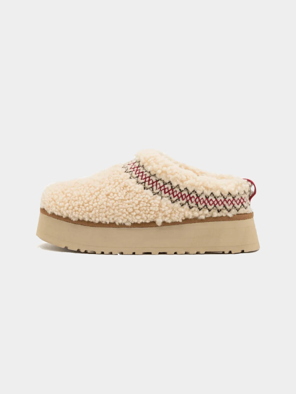 2026 New Arrival Ciabatte con Plateau Tazz Braid Naturale