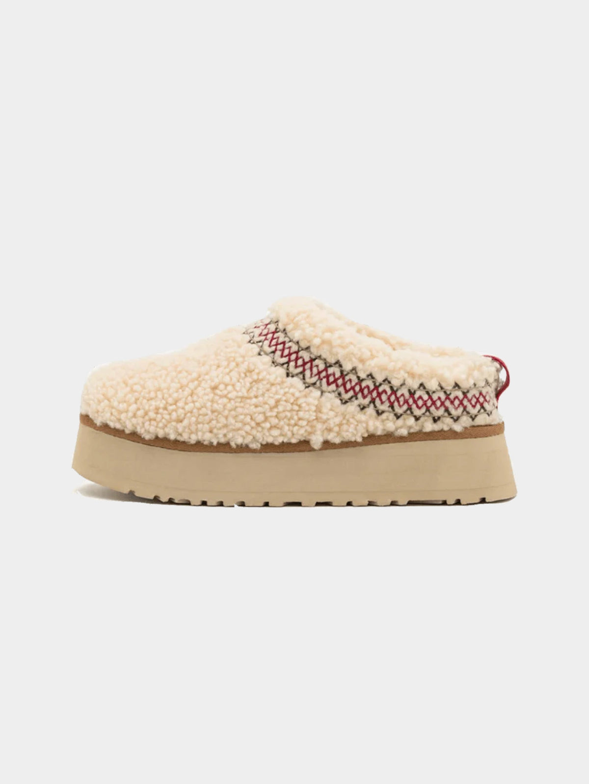 2026 New Arrival Ciabatte con Plateau Tazz Braid Naturale