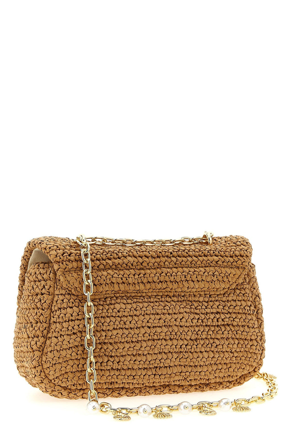 2026 New Arrival raffia bow charm raffia shoulder bag