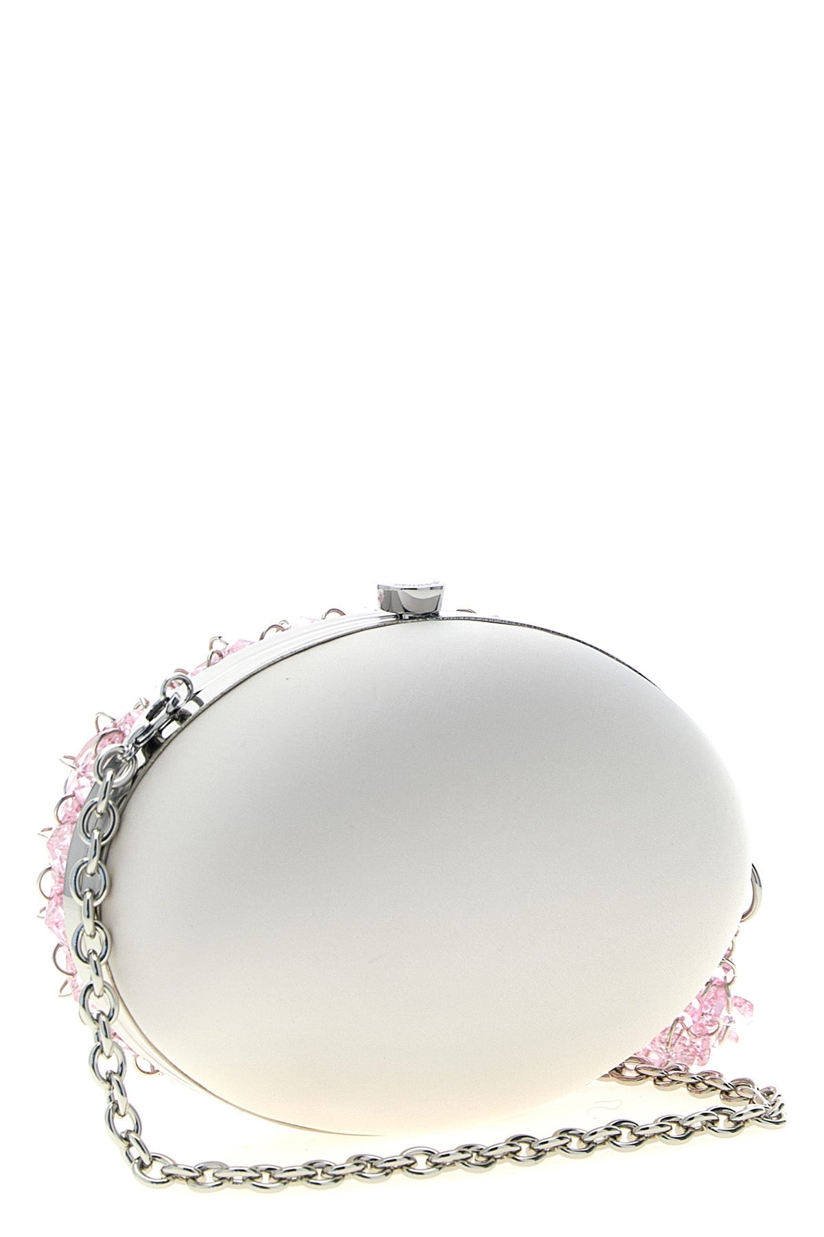 2026 New Arrival satin and metal clutch bag