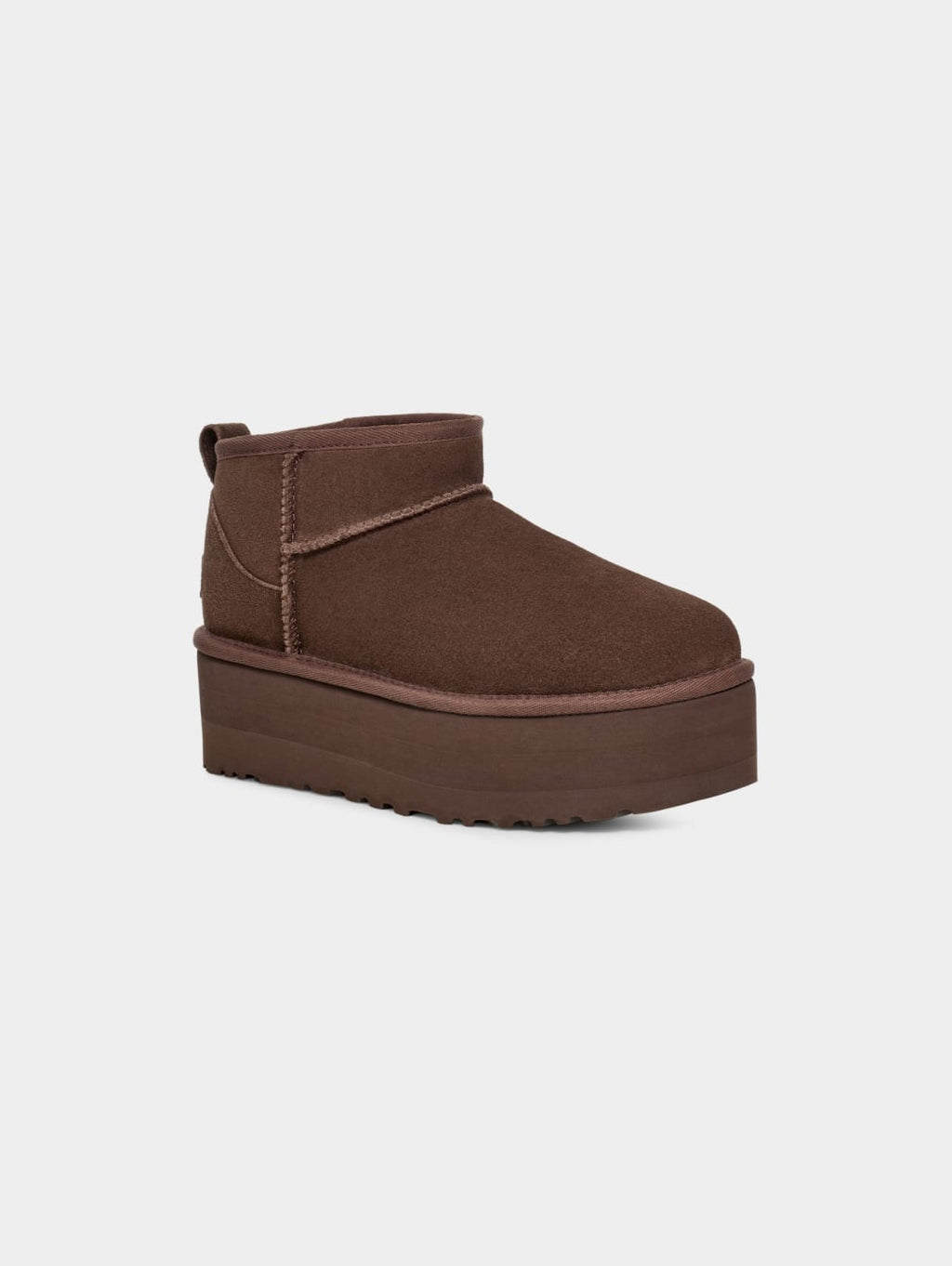 2026 New Arrival Stivaletti con Plateau Ultra Mini Platform Bruciato
