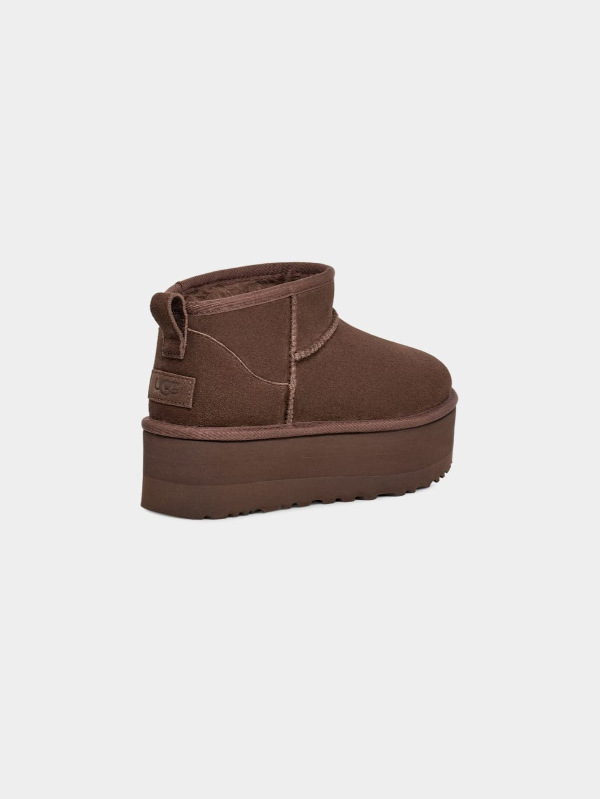 2026 New Arrival Stivaletti con Plateau Ultra Mini Platform Bruciato