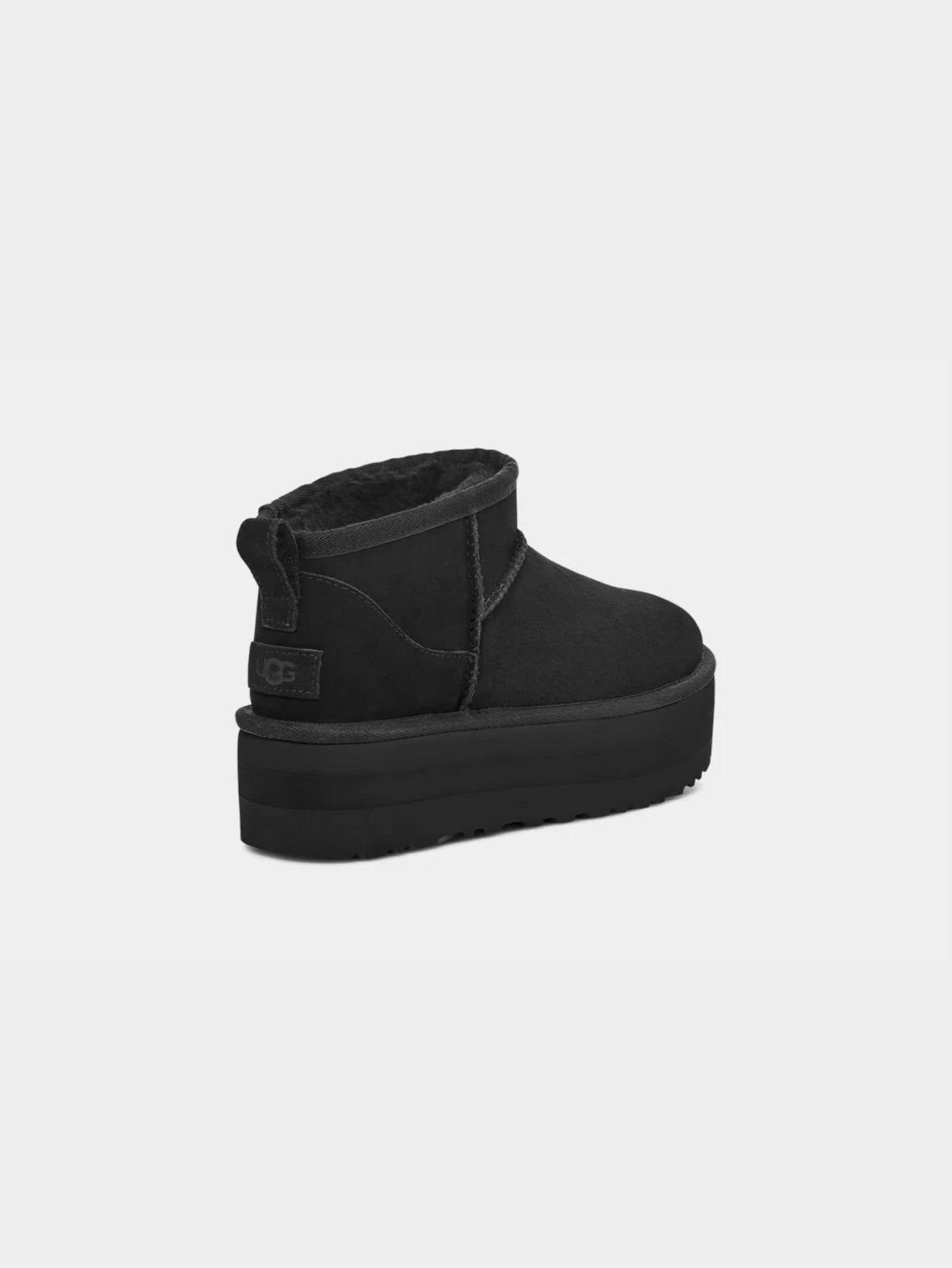 2026 New Arrival Stivaletti con Plateau Ultra Mini Platform Nero