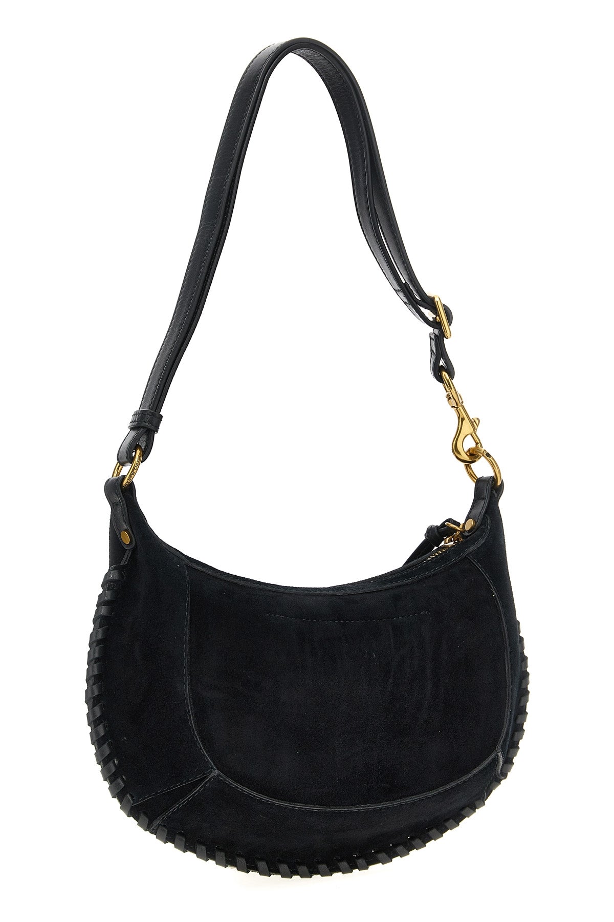 2026 New Arrival oskan moon suede shoulder bag