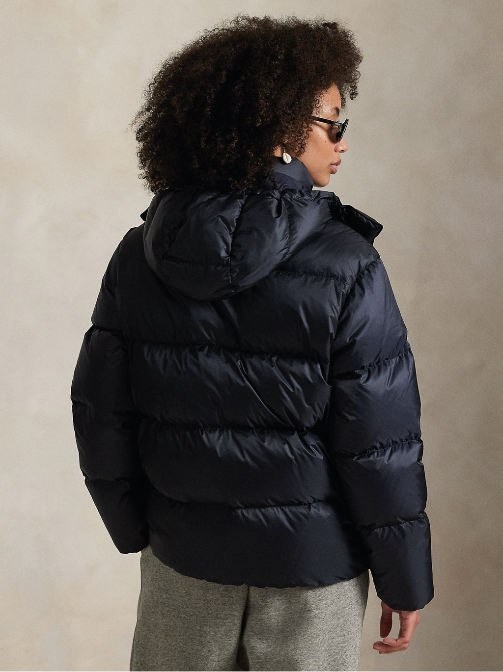 2026 New Arrival Piumino Idrorepellente con Cappuccio Blu