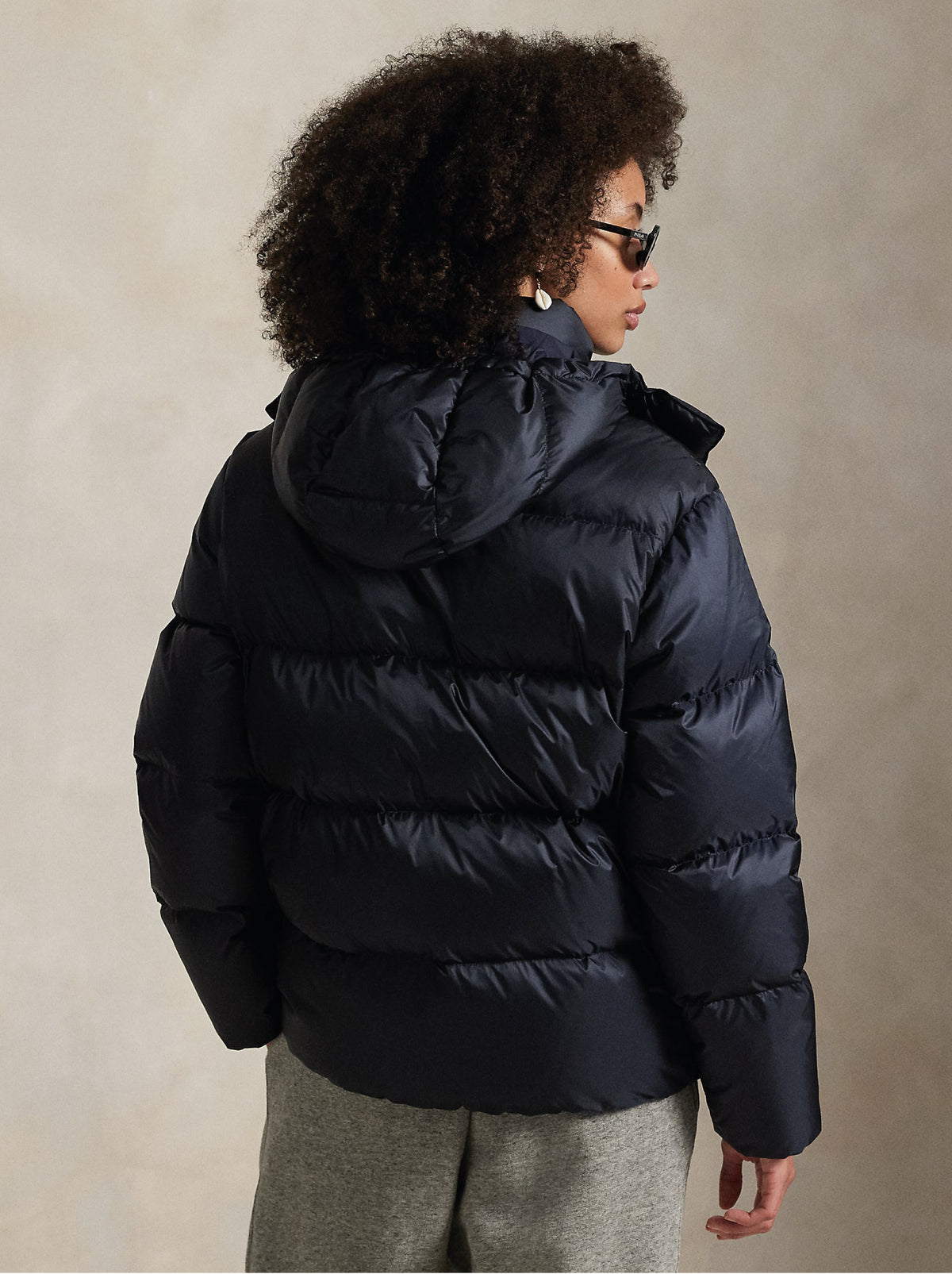 2026 New Arrival Piumino Idrorepellente con Cappuccio Blu