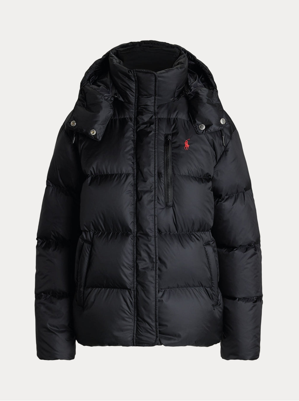 2026 New Arrival Piumino Idrorepellente con Cappuccio Nero
